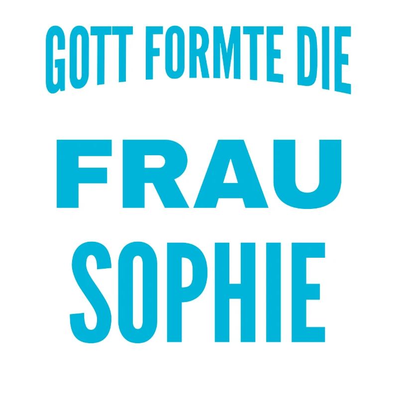Conception de prénom Sophie