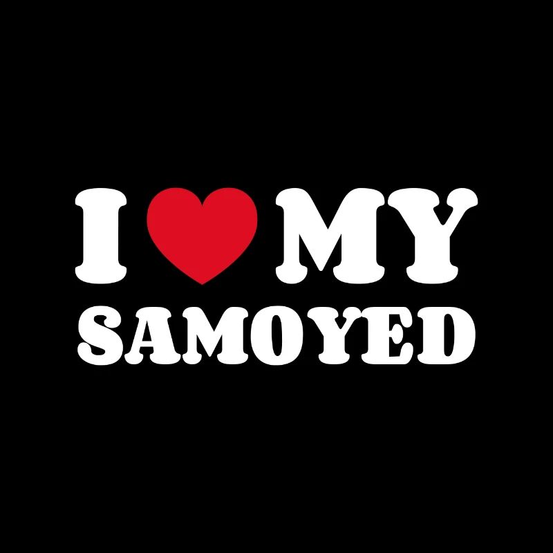 J’aime mon Samoyède Samojede