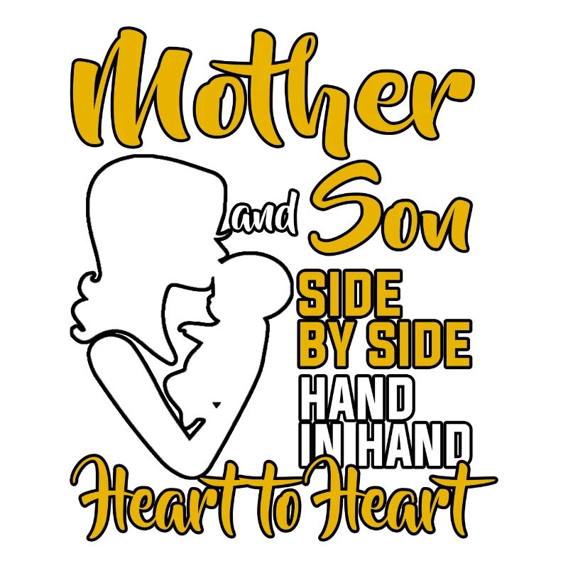 Mutter und Sohn Mama Mom Muttertag Mutterliebe