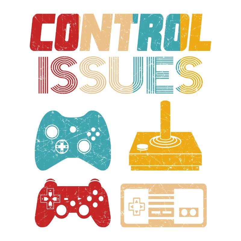 Retrogaming Gamer Gaming Controller Joystick
