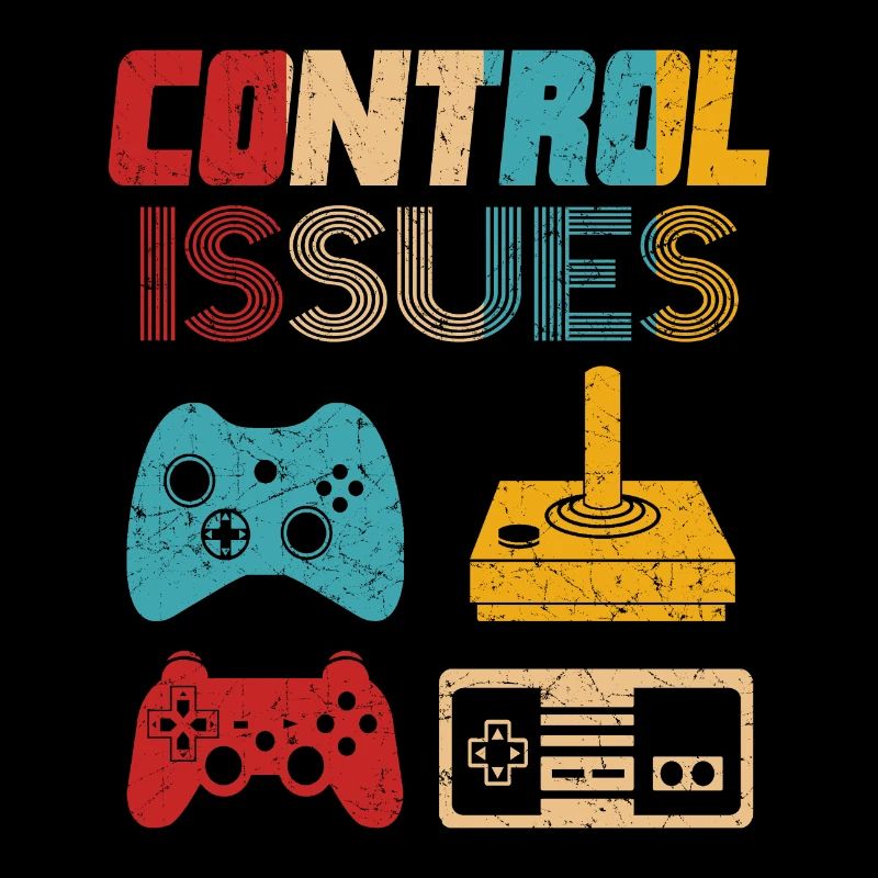 Retrogaming Gamer Gaming Controller Joystick