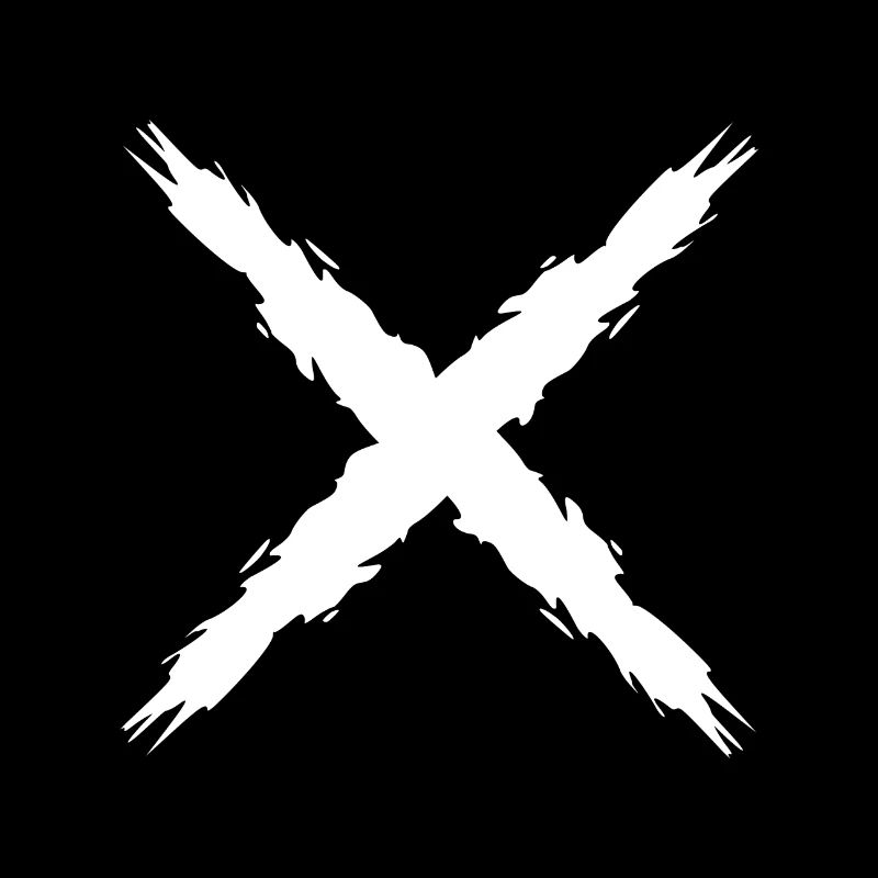 Cross design vector shape