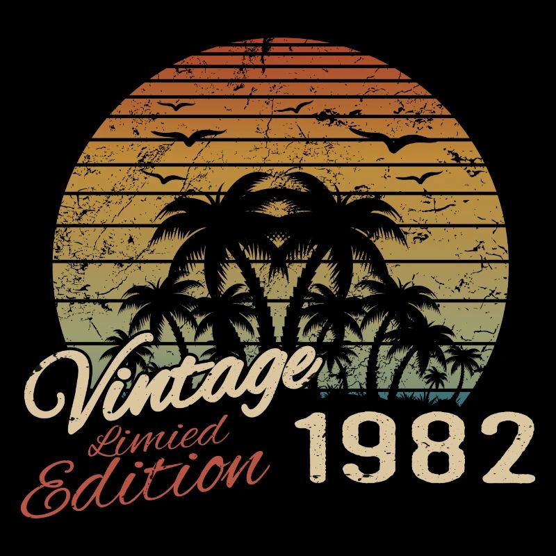 Vintage 1982 Geburtstagsgeschenk 1982 Retro 1982