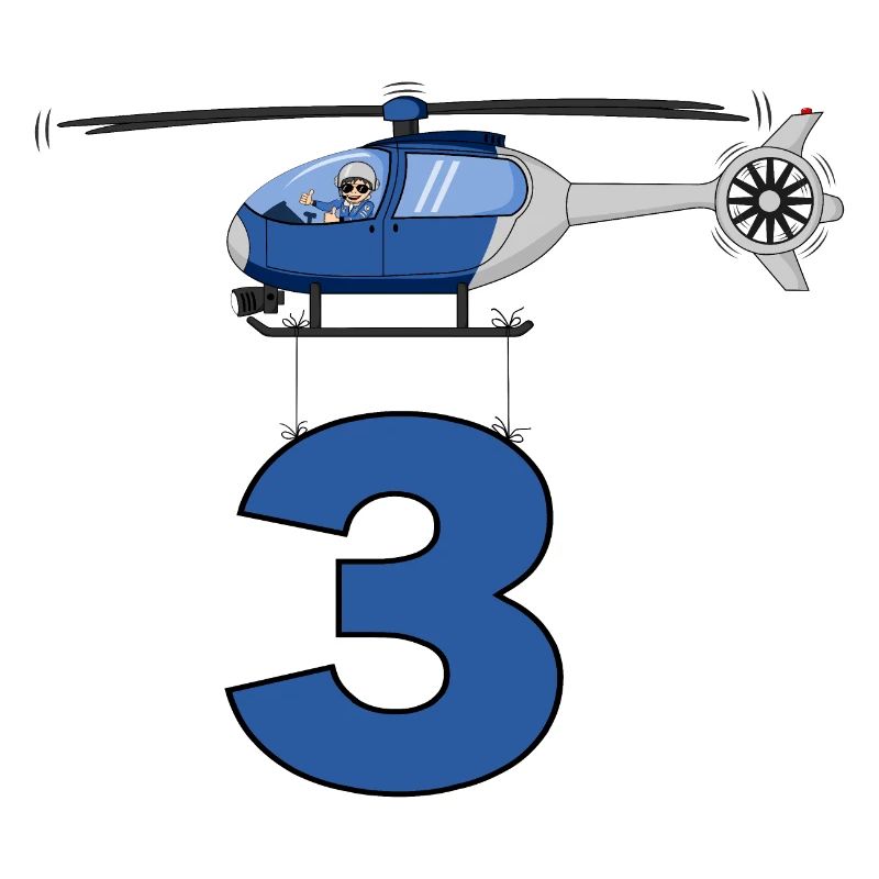 Helicopter 3rd birthday