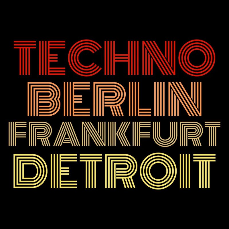 Berlin Techno Rave DJ Geschenk Spruch