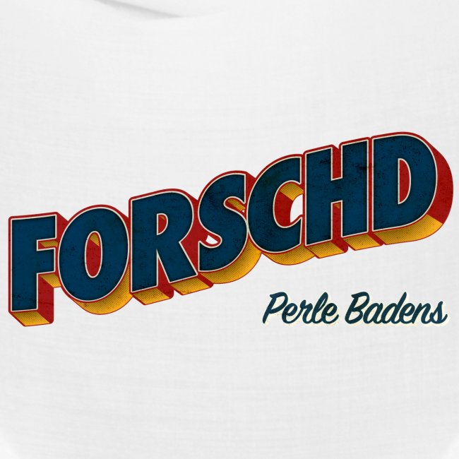 Forschd - Perle Badens - Vintage Logo ohne Bild