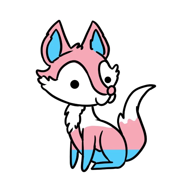 Trans Pride Fuchs Transgender Pride