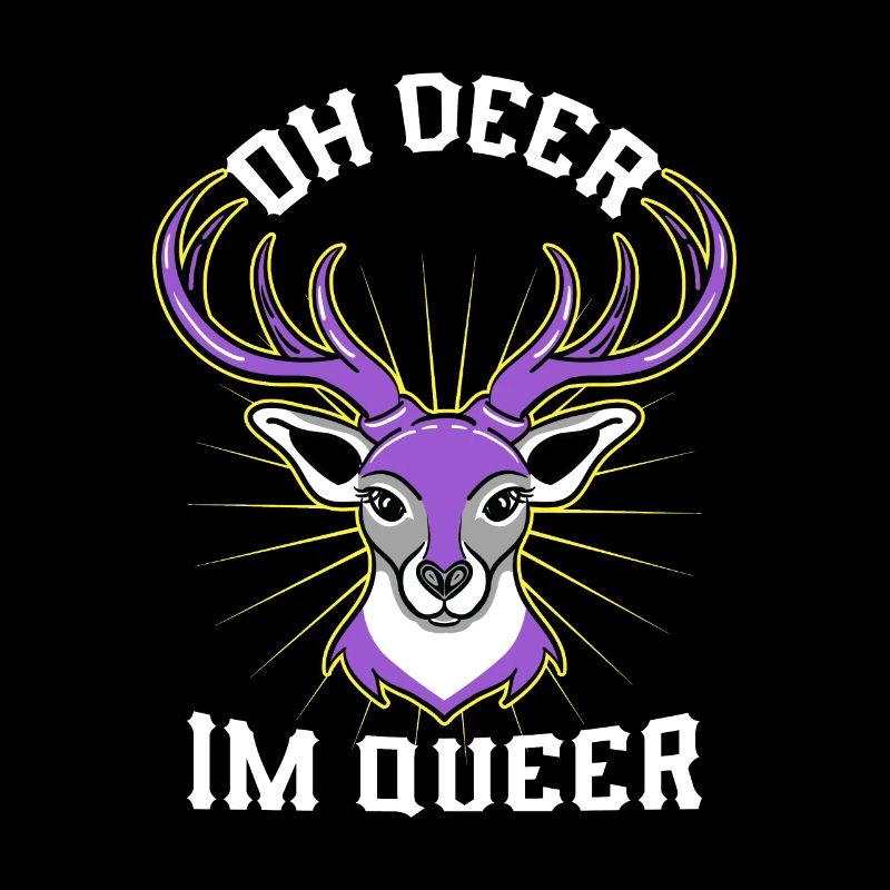 Oh Deer à Queer Nonbinary Pride