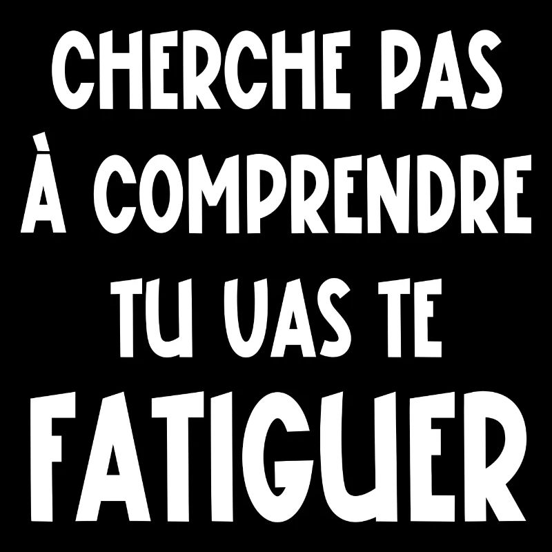 cherche pas à comprendre