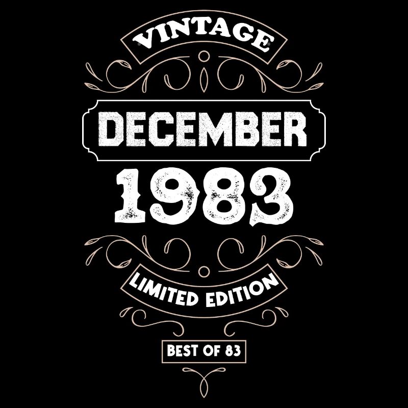 Die Legenden wurden im Dezember 1983 vor 40 Jahren geboren