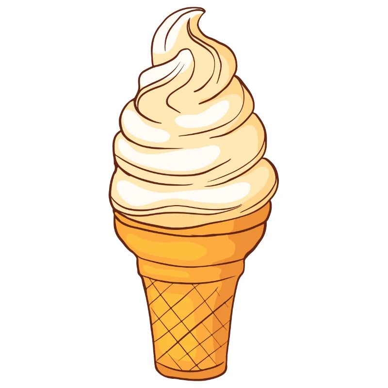 Softeis Eis Speiseeis Eiskrem Eiscreme Kugeleis