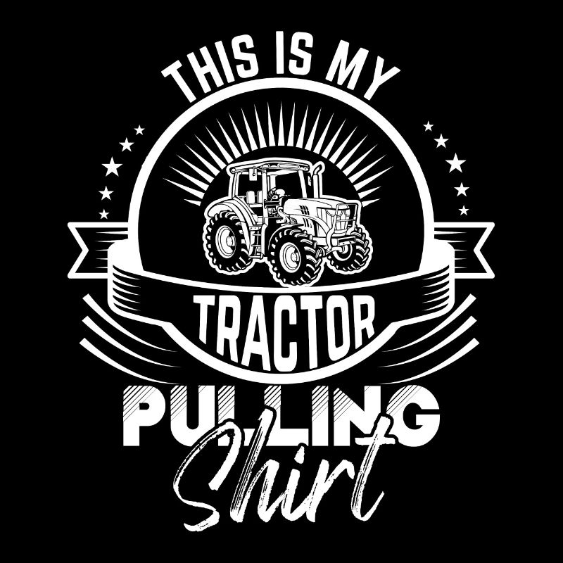 This is my tractor pulling shirt -