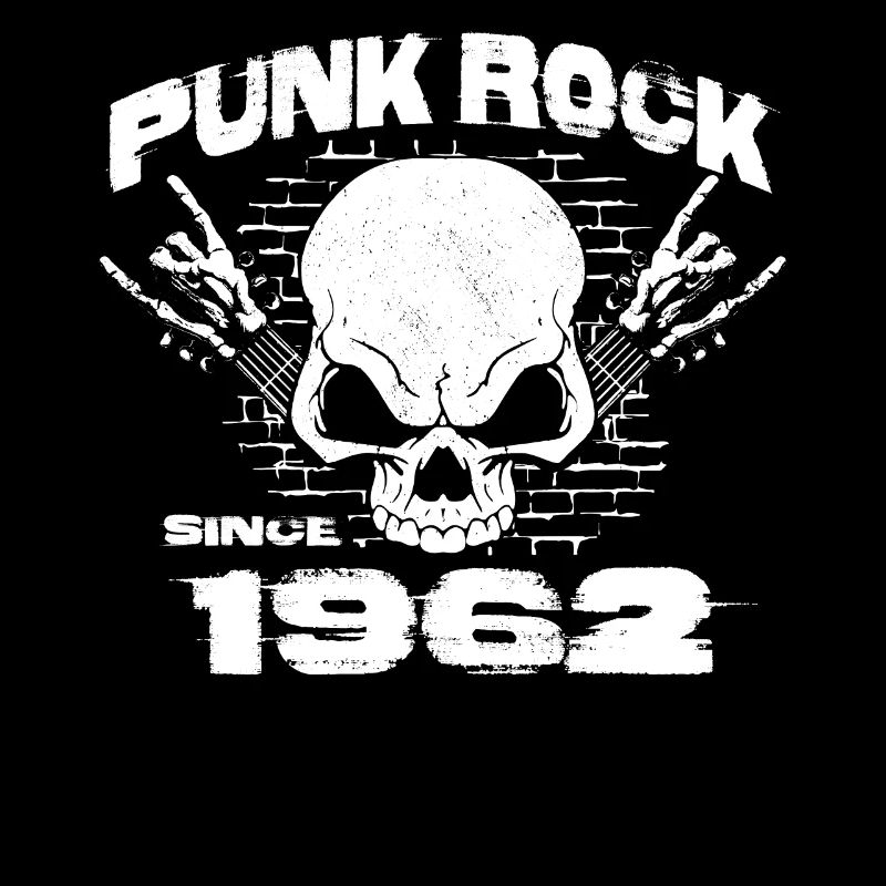 Punk Rock Since 1962 - Skull Rock Hands 62nd