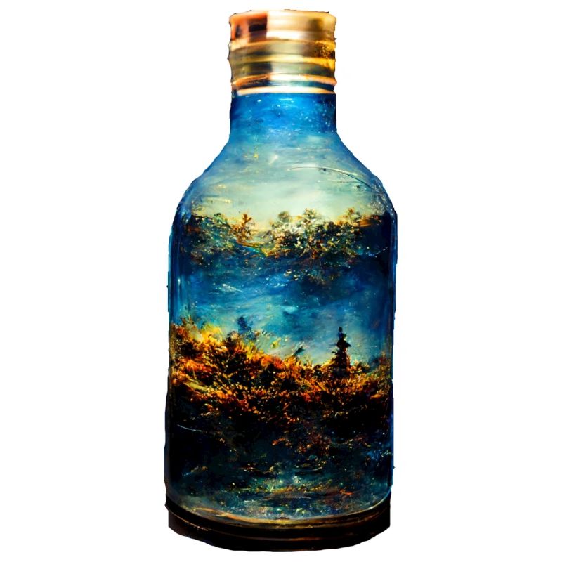 Un monde dans une bouteille