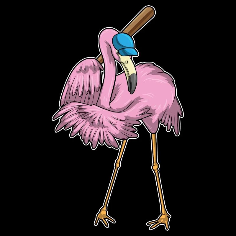 Flamingo Baseball Batte de baseball