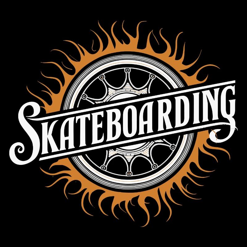 Skateboarder Thrill Deck Tricks Rampen Style