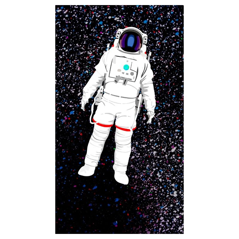 Un astronaute dans l’espace