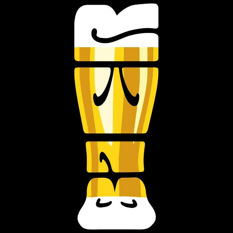 Durst - Bier Glas - Weizenbier - Spruch