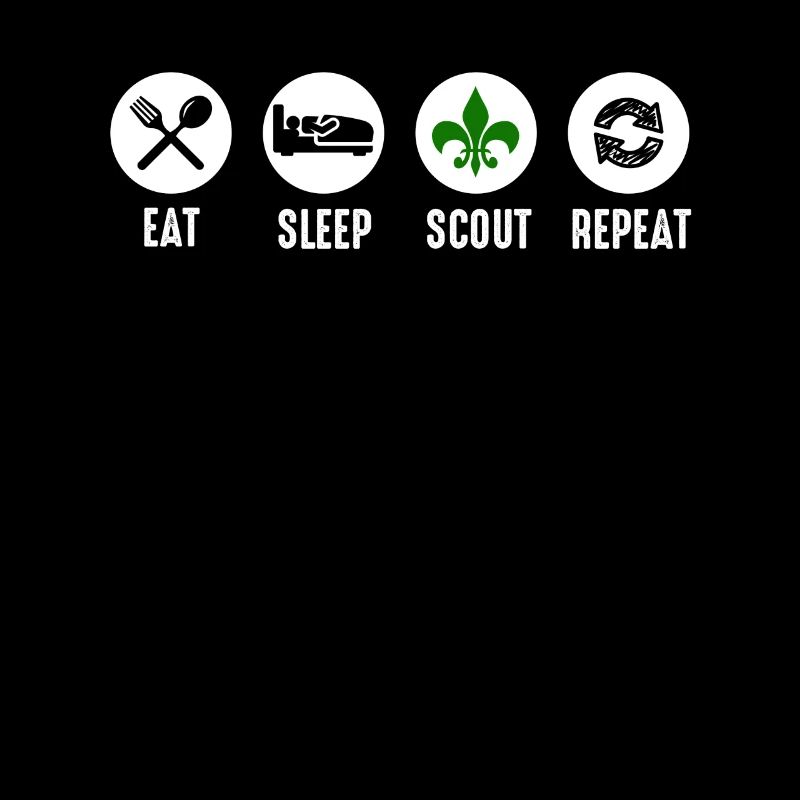 Mangez le sommeil Répéter Scout