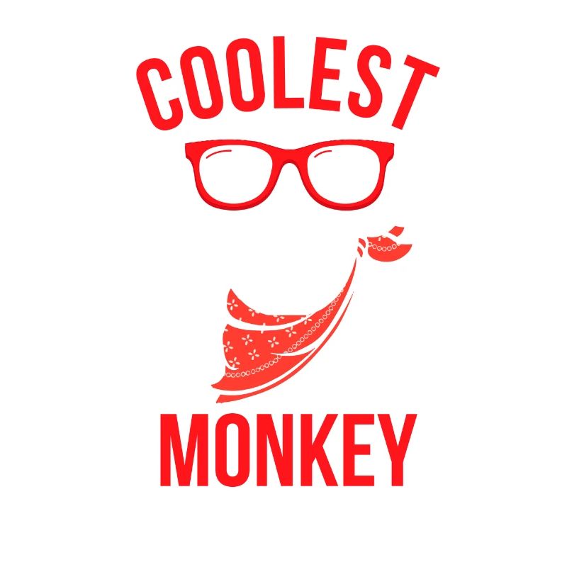 singe le plus cool dans la conception de singe cadeau jungle
