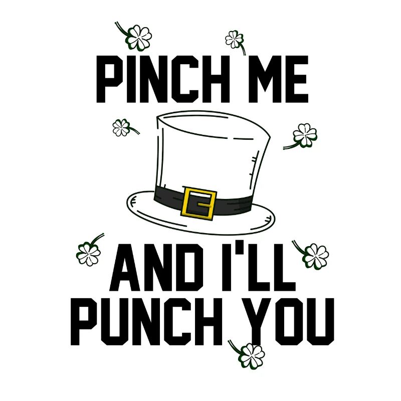 Cadeau vert de trèfle de lutin de jour de Saint Patrick
