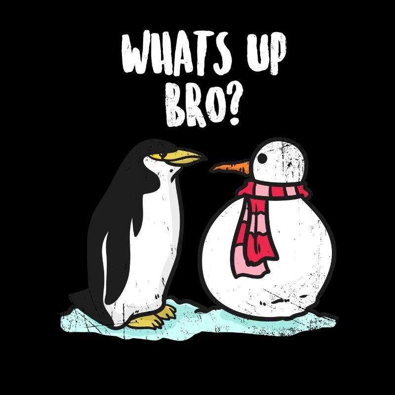 Penguin North Pole South Pole Gift