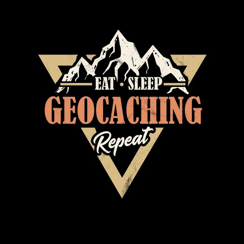 Eat Sleep Geocaching Repeat
