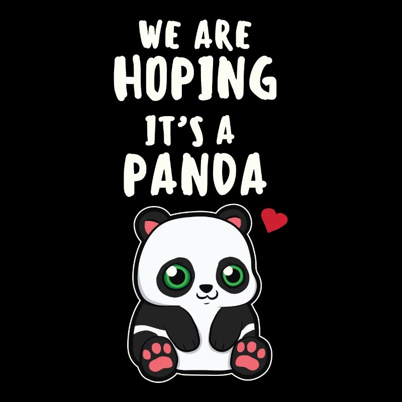 Nous espérons que c'est un bébé de grossesse panda