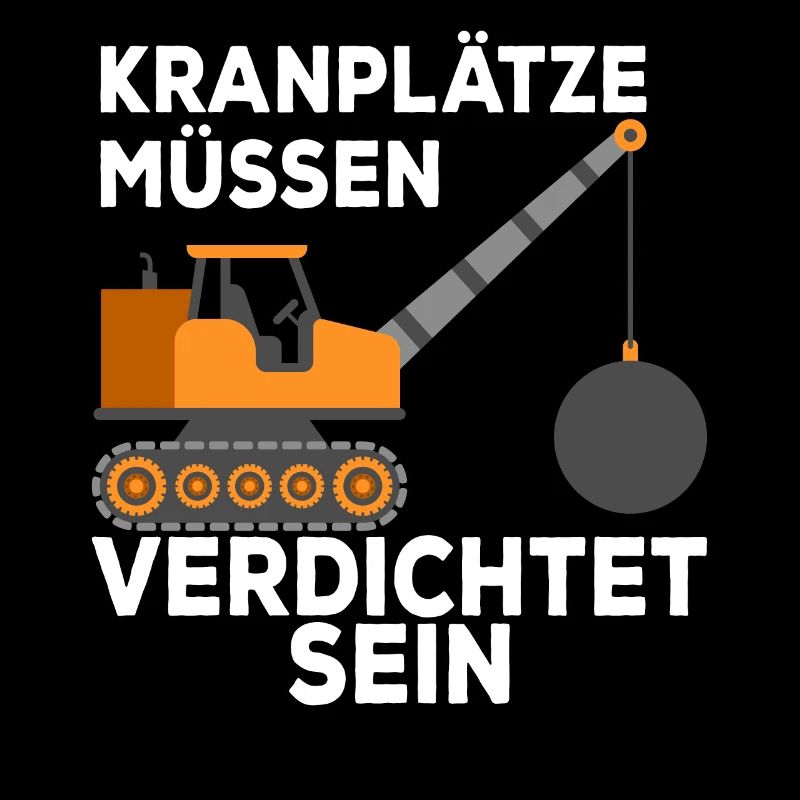 Bagger Baustelle Baumaschine Geschenk · Kranplätze