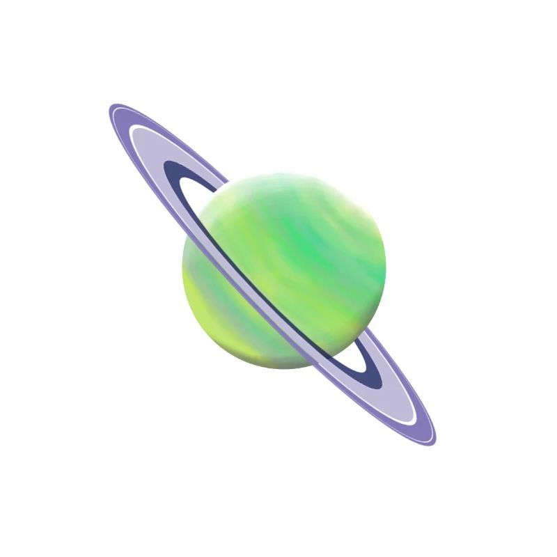 Planet Saturn Space