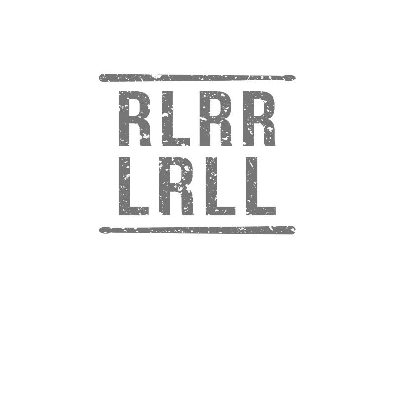 Paradiddle RLRR LRLL Drôle De Percussion Design