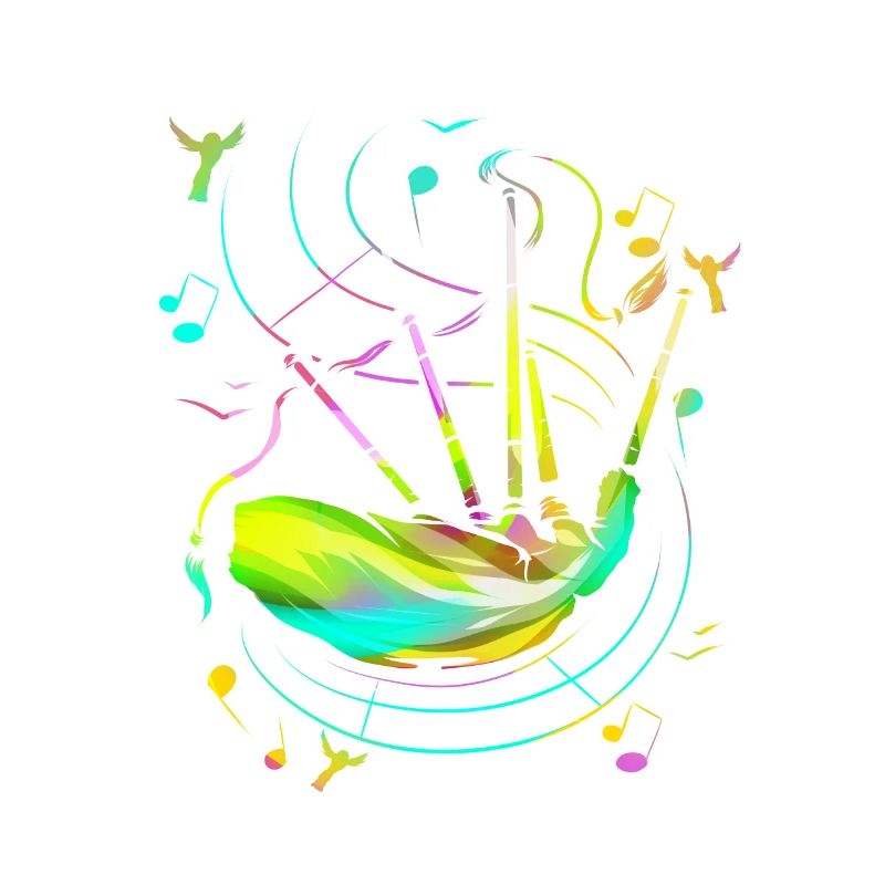 Musicien écossais cornemuse cornemuse