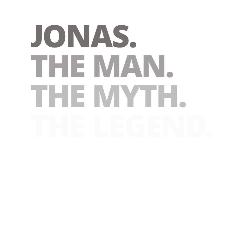 Jonas Name Saying Gift