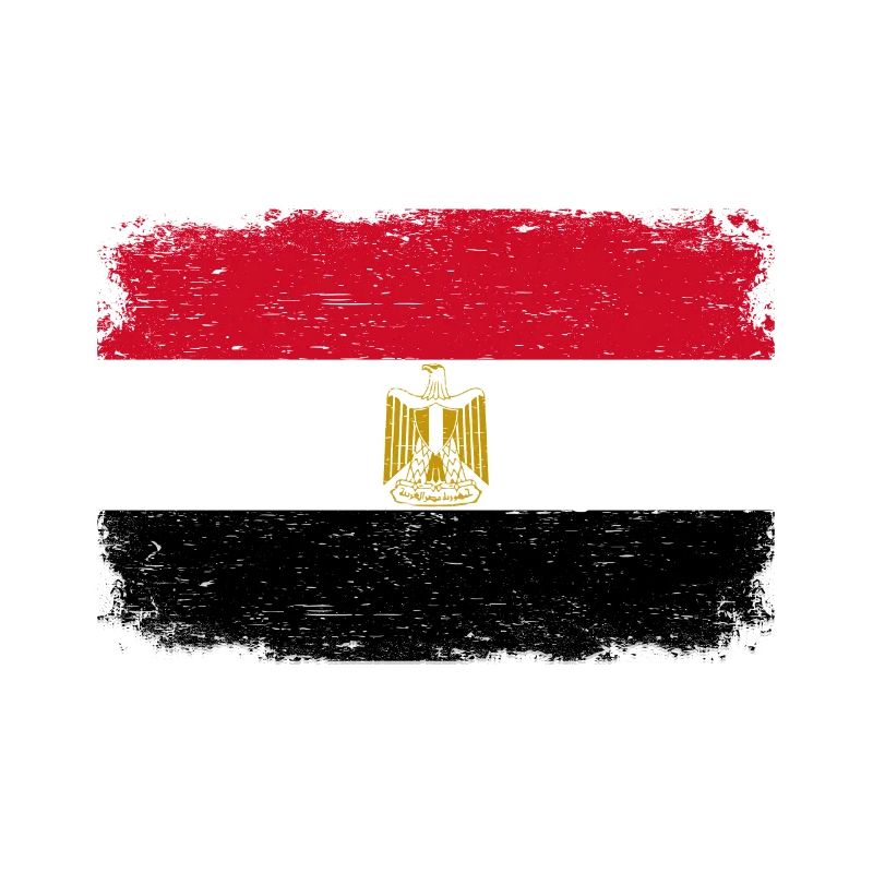 DRAPEAU EGYPTIEN Egypte drapeau cadeau égyptien
