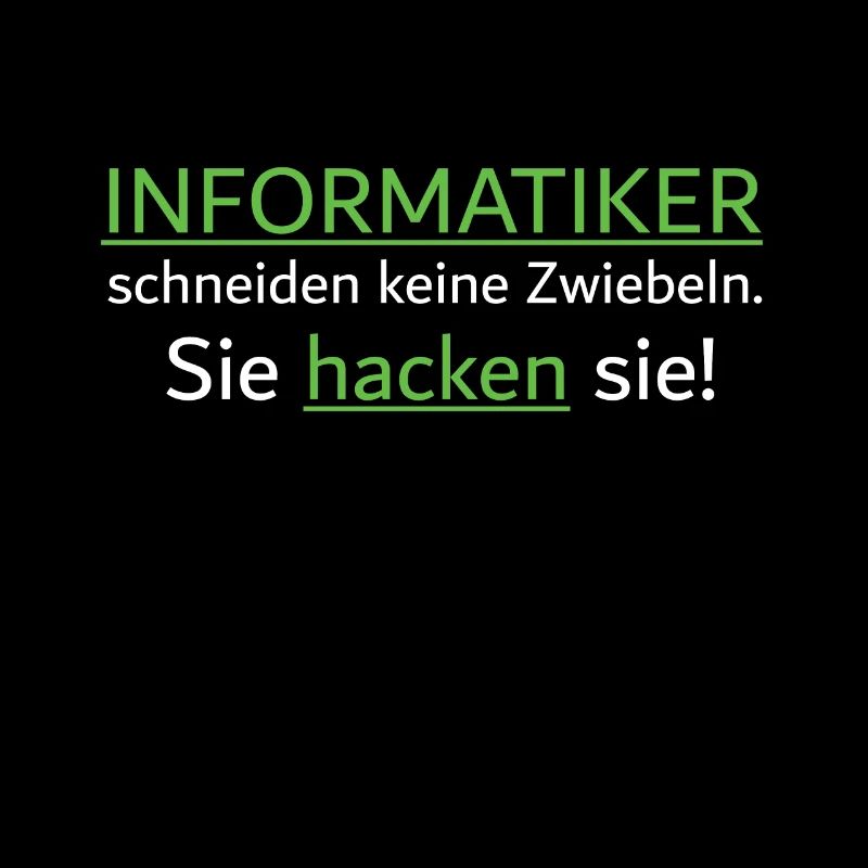 Informatiker Programmierer Hacker