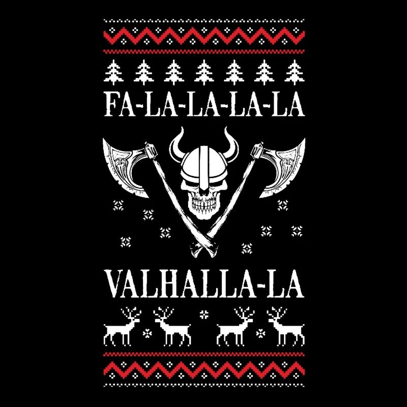Pull de Noël laid Valhalla