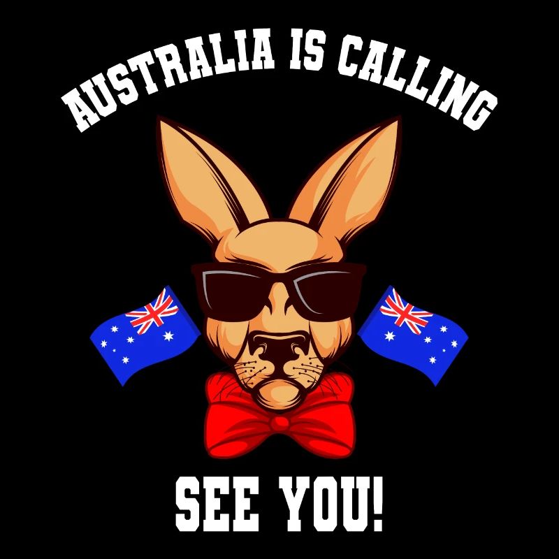 Australien is calling Abschiedsgeschenk Backpacker