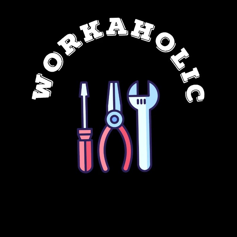 Ich bin Workaholic Geschenkidee Geburtstag