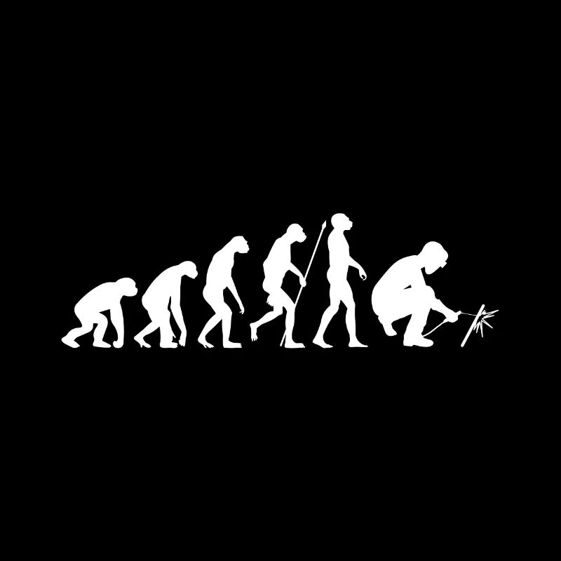 Schweißen Evolution Schweißer Geschenk