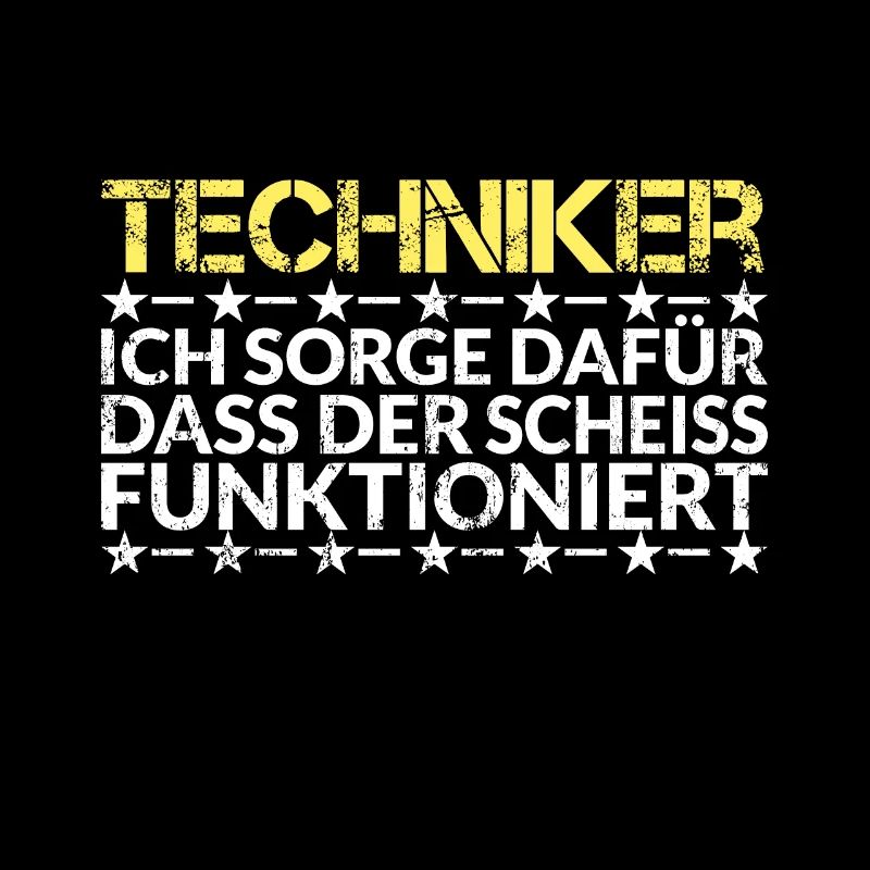 Techniker Technik Handwerker Handwerk Geschenkidee