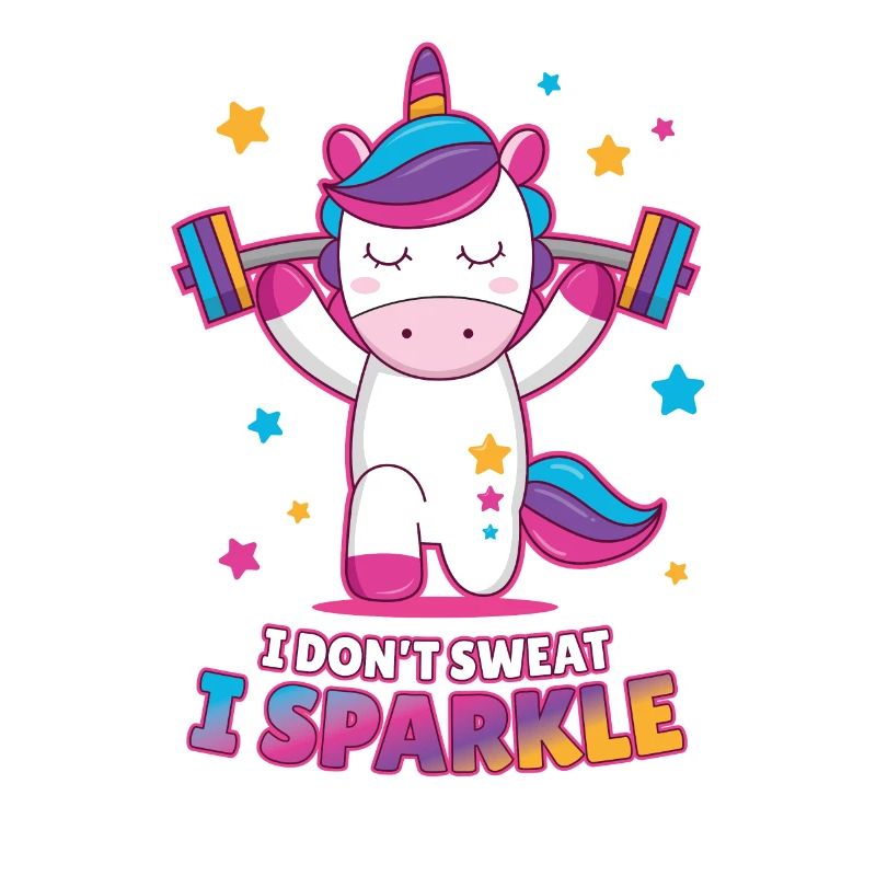 i dont sweat i sparkle