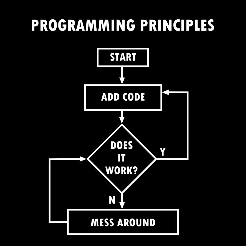 Principes de programmation nerd informatique