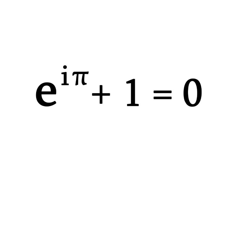 Euler identity math mathematician nerd science pi