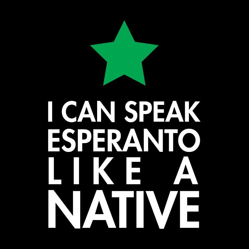 Esperanto language native speaking gift idea