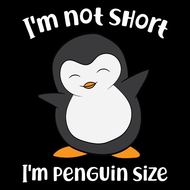 Ich Bin Nicht Klein Ich Bin in der Pinguin Größe