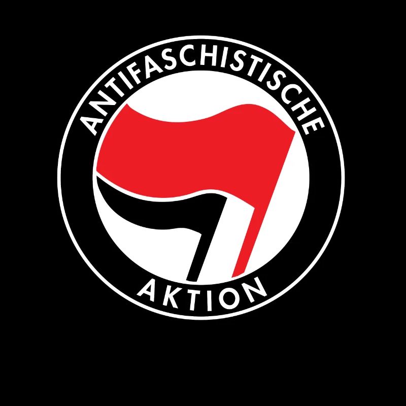 Action antifasciste, Logo Antifa, Drapeaux