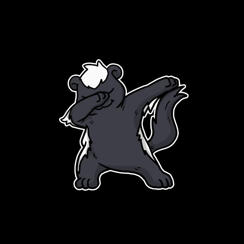 Funny Dabbing Badger Dab Dance Polecat Lover Gift