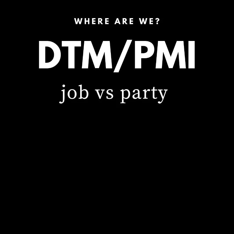 DTM PMI Urlaub oder Flugreise um Party zu mache