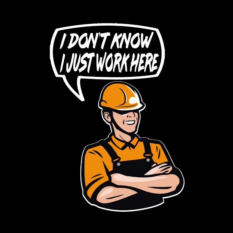 Construction worker construction site design