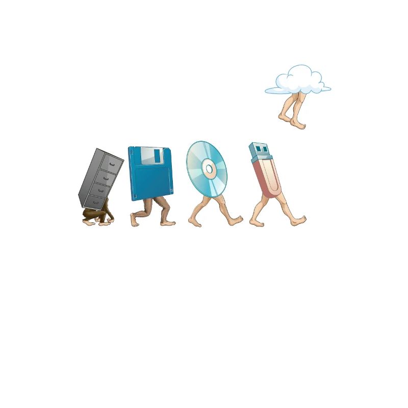 Computer engineering software floppy disk USB cloud